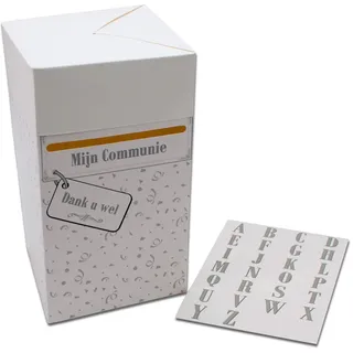 Folat 09313 Geschenkbox Heilige Kommunion, weiß