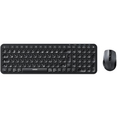 UGREEN Bluetooth Tastatur Maus Set kabellos (Bluetooth 5.0+2.4G) mit Shortcut-Tasten, Funktastatur mit Maus 4000 DPI für Windows/macOS/Linux/Android-Deutsches Layout