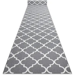 RugsX Antirutsch 100 Teppichläufer 100 x 110 cm Grau