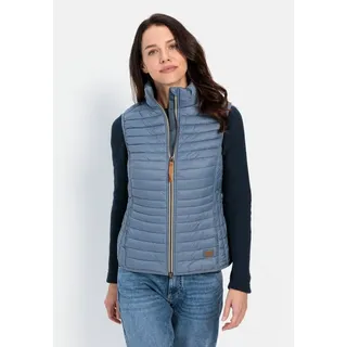 CAMEL ACTIVE Steppweste aus recyceltem Polyamid Rauchblau, womenswear-38