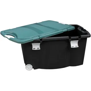 Allzweckbox XXL Spielzeugkiste 120l - Rollbox Rollenbox Gartenbox Spielzeugbox