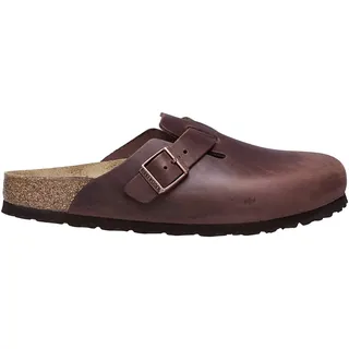 Birkenstock Boston Nubukleder geölt schmal habana 44