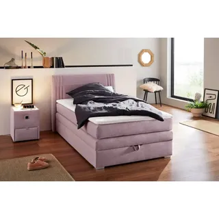 Jockenhöfer Gruppe Boxspringbett »"Amira", OTTOs Choice! Topseller, mit Bettkasten und Topper« erhältlich in den Breiten 120,140 & 180cm, rosa