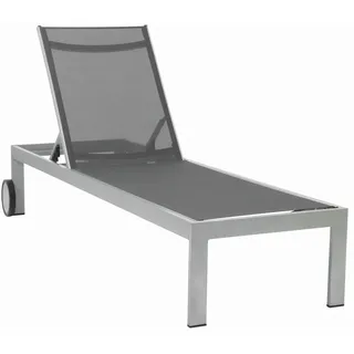 ACAMP Rimini Sonnenliege 198 x 60 x 97 cm Grau
