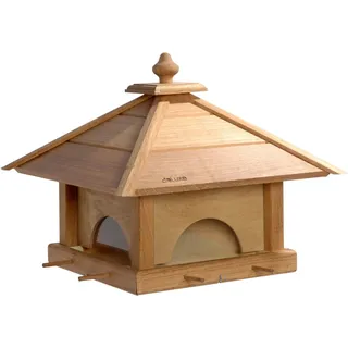 Dobar Vogelhaus Gartenwald Eichenholz mit 4 Schubladen