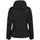 CMP Leichte Softshelljacke für Damen mit abnehmbarer Kapuze Schwarz D48