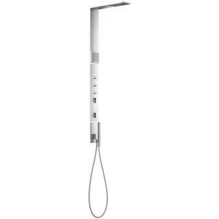 Hansgrohe AXOR ShowerComposition Duschpaneel mit Thermostat Silber 12595000