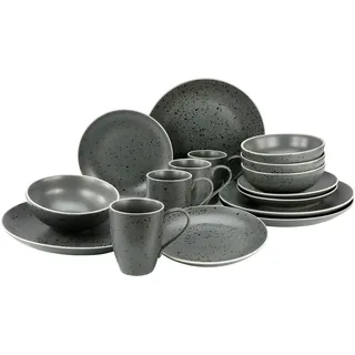 CreaTable Industrial Chic Kombiservice 16-tlg. grau