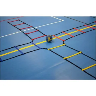 powershot Combinable Agility Ladders Multicoloured 4 x 2m