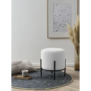 SalesFever Polsterhocker rund Ø35 cm