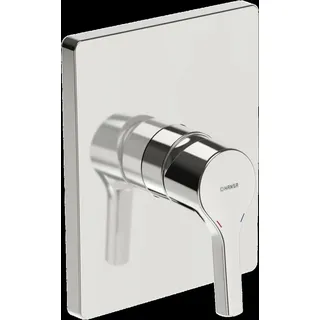 HANSA HANSAPALENO Duscharmatur, Einhebelmischer für Unterputz-Einbaukörper, chrom, 80519001