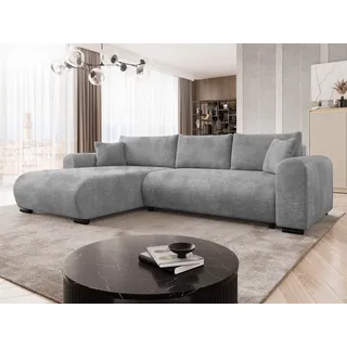 Mirjan24 Eckcouch Wave 15 2-Sitzer Grau