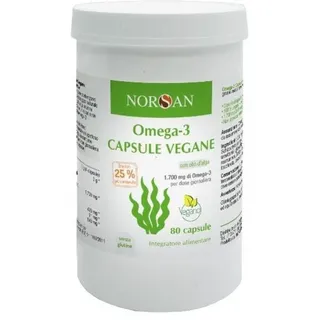 NORSAN Omega-3 vegan Kapseln 80 St.