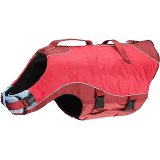 Kurgo Schwimmweste Surf N Turf Schwimmweste, Größe:M - Rot