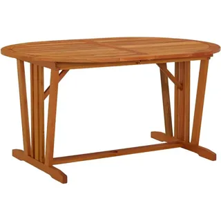 vidaXL Gartentisch 200 x 100 x 75 cm Braun