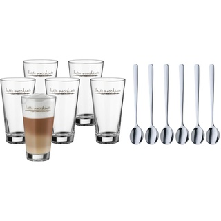 WMF Latte Macchiato mit Löffeln 6er Set