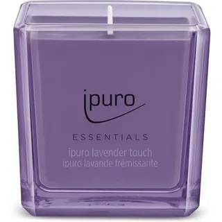 ipuro ESSENTIALS Duftkerze Lavender Touch  125g