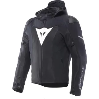 Dainese Super Sprint Air Textiljacke Schwarz/Weiß 52