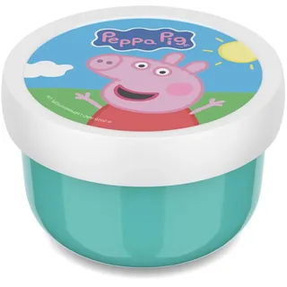 Mepal - Obstbox Campus - Snackbox für Kinder - Spülmaschinen- und mikrowellenfest - BPA-frei - 300 ml Peppa Pig