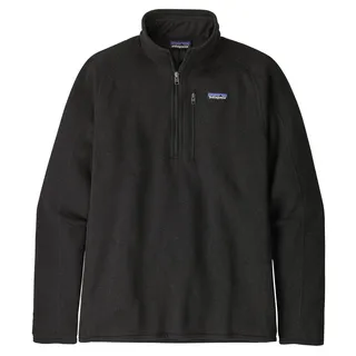 Patagonia Herren Better Sweater 1/4 Zip Black XL