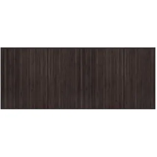 vidaXL Teppich Rechteckig Dunkelbraun 80x200 cm Bambus