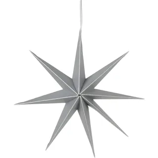 Broste Copenhagen 70080440 Star Papierhänger L Silver 50 cm (1 Stück)