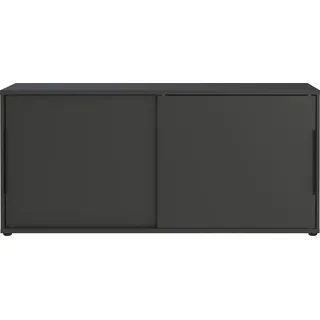 Germania Mailand Aktenschrank 160,0 x 40,0 x 74,0 cm grau