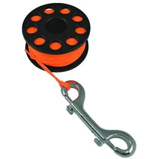 Tecnomar Double End Clip Spule - Orange - 30 m