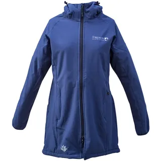 DEPROC-Active Damen Softshellmantel Grizzly Peak Women Kurzmantel, Blau, 40