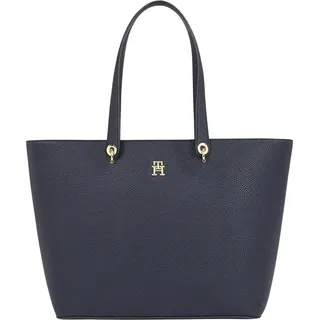 Tommy Hilfiger TH Emblem Tote Shopper Polyurethan Space Blue