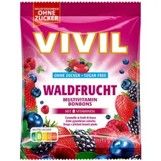 Vivil Multivitamin Bonbons Waldfrucht zuckerfrei (88g)