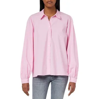Tommy Hilfiger Damen Bluse Elegant, Rosa (Classic Pink), 38