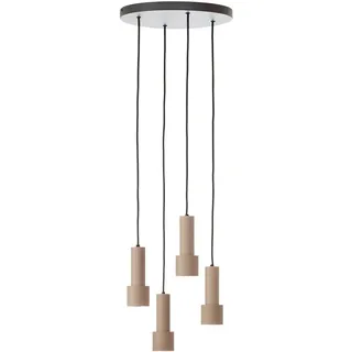 Brilliant Cadiz 4-flg. Ø 35 cm rund schwarz/bronzefarben