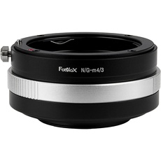 Fotodiox Lens Mount Adapter Compatible with Nikon F-Mount G-Type Lenses on Micro Four Thirds Mount Cameras