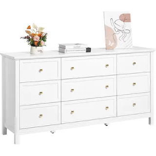 Vevor Sideboard 9 Schubladen 0 x 0 x 0 cm Weiß