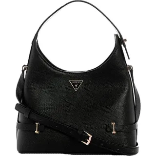 GUESS Umhängetasche Rosalba Hobo Crossbody Bag S Black
