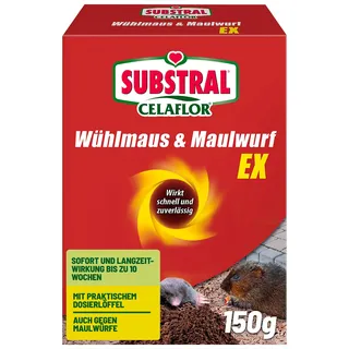 substral® celaflor® Wühlmaus & Maulwurf Ex Granulat 150 g 3 x 150 g