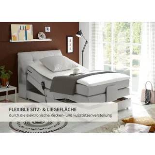 ed exciting design Boxspringbett »Concord«, artemis 120x200cm