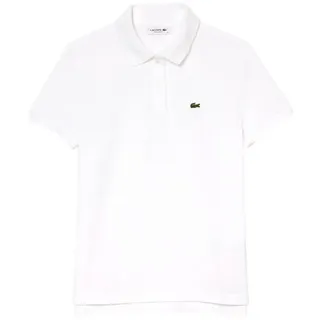 Lacoste Damen Poloshirt Pf7839,Weiß (Blanc),40 (Herstellergröße: 40)