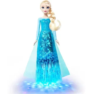 Disney Frozen Disney Die Eiskönigin Singende Elsa-Modepuppe, singt „Lass jetzt los“ in vier Sprachen, Modepuppe, Weiblich, 3 Jahr(e), Junge/Mädchen, Mit Ton, Lichteffekte