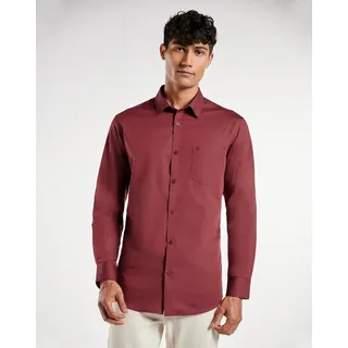 Kut for You Men's Regular Fit Long Sleeve Dress Shirt | Color: Maroon | Size: XXL | Material: Cotton | for Men & Boys | Lightweight | Button-Down Collar | Classic Fit