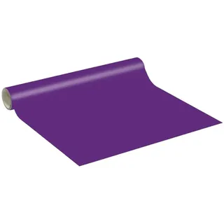 Ambiance Sticker Vinyl-Aufkleber, Rolle Meterware, für Innendekoration, Küchenwand, selbstklebend, abnehmbar, waschbar, wasserdicht, für Fenster, Möbel, Schlafzimmer, Wohnzimmer – Violett – 60 cm x 30