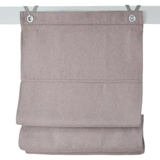 Kutti Raffrollo Ösenrollo Dimout braun ca. 45 x 130 cm