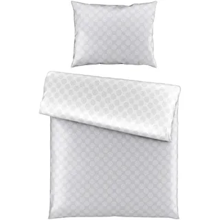 Esposa Wendebettwäsche , Hellgrau , Textil , Abstraktes , 140x200 cm , pflegeleicht, atmungsaktiv, schadstoffgeprüft , Heimtextilien, Bettwäsche & Leintücher, Bettwäsche, Wendebettwäsche