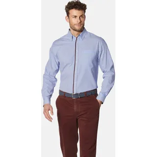 Babista Hemd STEFZINA hellblau gestreift S