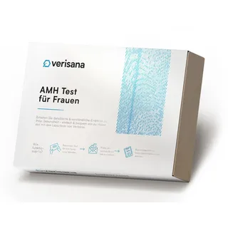 AMH Test für Frauen – Fruchtbarkeitsbewertung und Planung – Bestimmen Sie Ihren AMH-Wert bequem von zuhause – Verisana