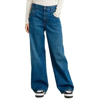 G-Star Skater High Loose Jeans - Faded Blue Glacier - 30 - 32