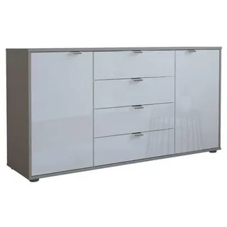 Dieter Knoll SIDEBOARD Grau, Weiß - 140x70x43 cm