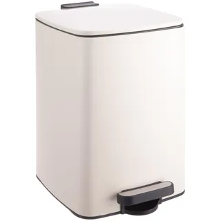 Relaxdays Mülleimer Küche 12 l Beige