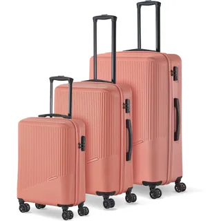 Travelite Bali Koffer-Set 3-tlg. orange/rosa/rot